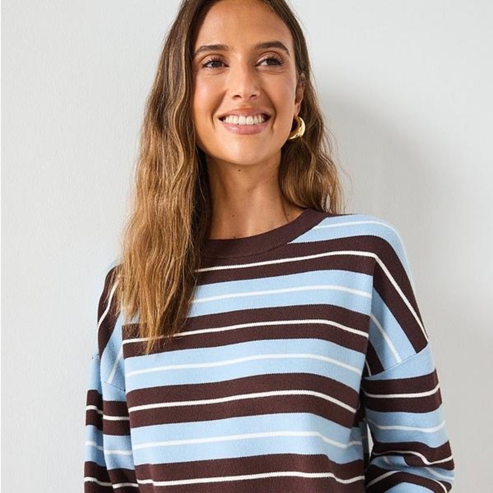 Mango Striped Sweater